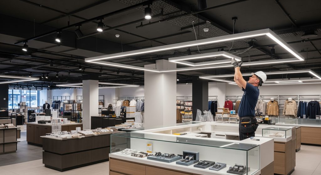 Commercial Lighting Installation