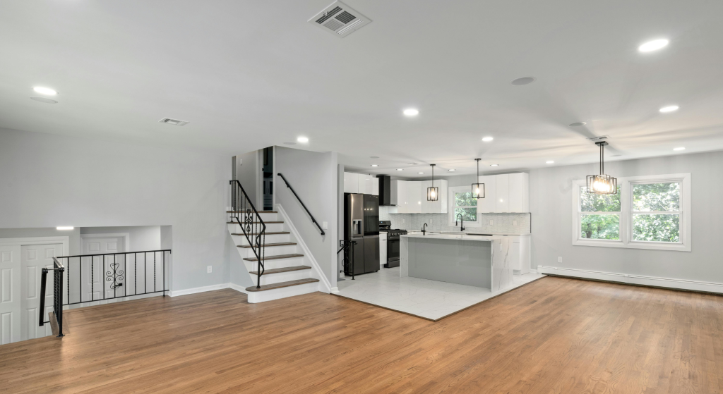 Modern LED lighting installed by Acadia residential electrician